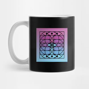 Doc Labs - Third Eye / Awakening (Geometric Art / Meditation / Yoga) - Version 3 - (Blue/Purple) Mug